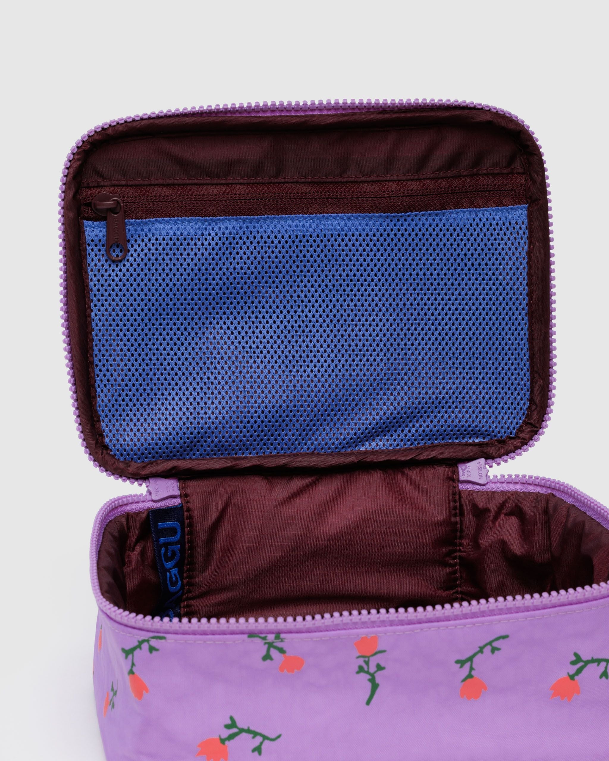 Small Cosmetic Case - Painted Wildflower