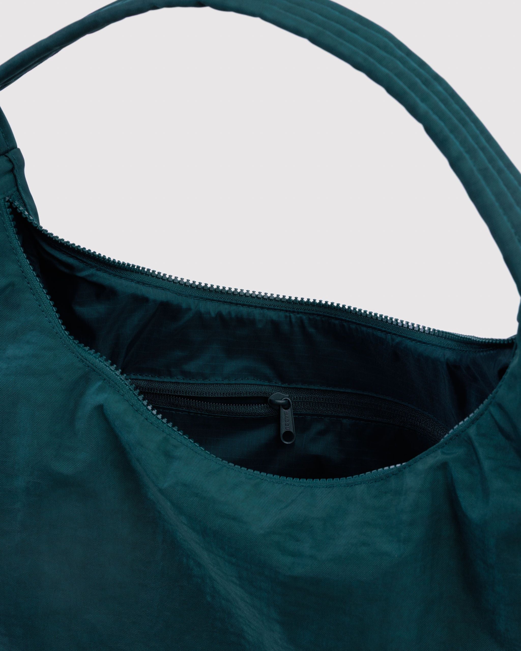 Nylon Shoulder Bag - Deep Sea