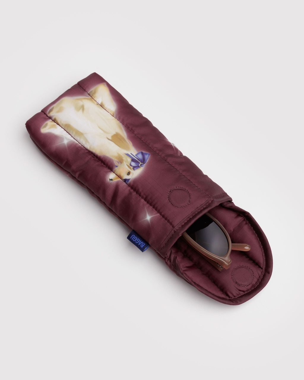 Puffy Glasses Sleeve - Fancy Dogs
