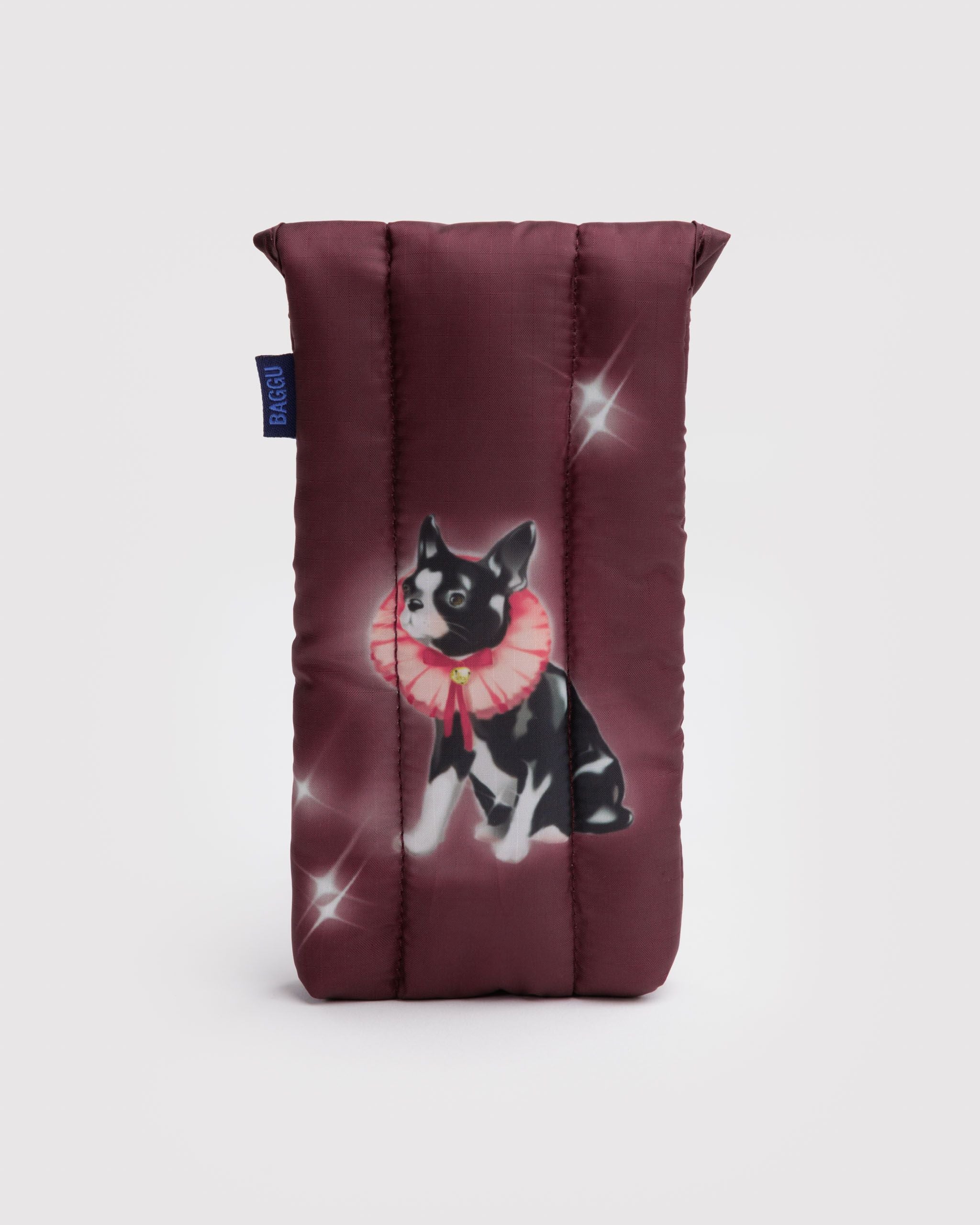Puffy Glasses Sleeve - Fancy Dogs