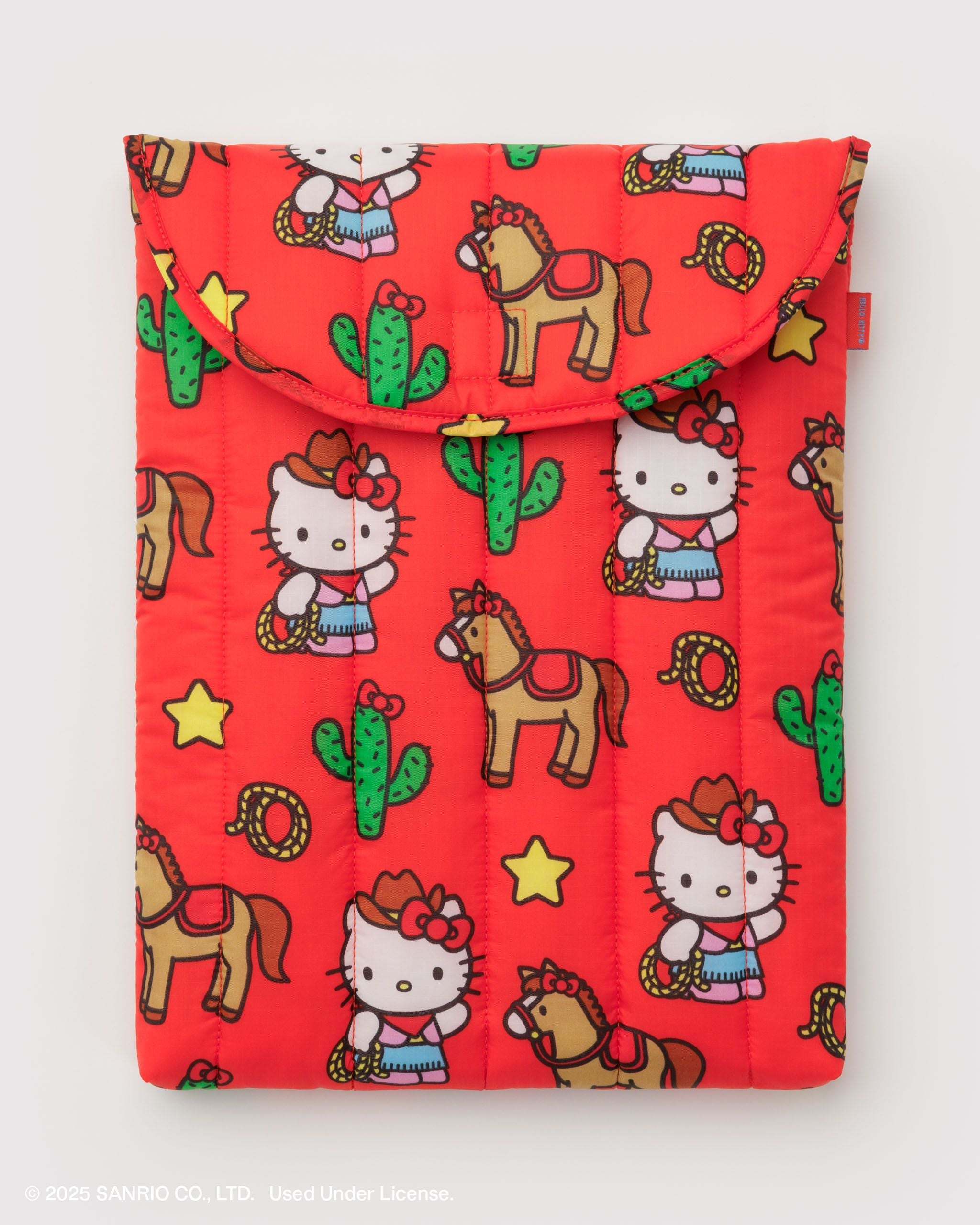 Puffy Laptop Sleeve 16" - Hello Kitty Western
